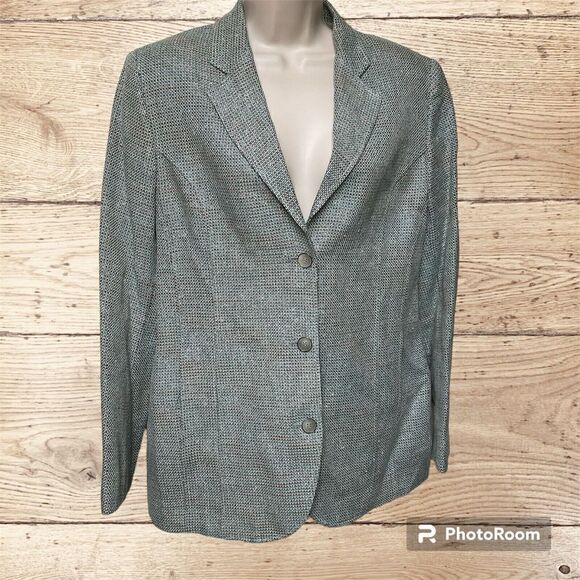 Ann Freedberg Spring Blazer Multicolored Tweed Boxy Size M/L‎ - Picture 1 of 16